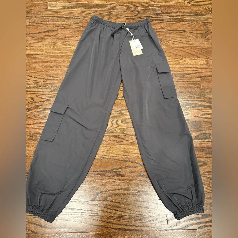 Tiger Mist Charcoal Cargo Joggers XS